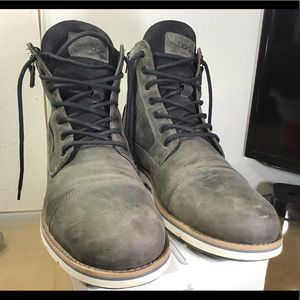 Aldo - Men's Casual Boot - Gray, Size 11.
